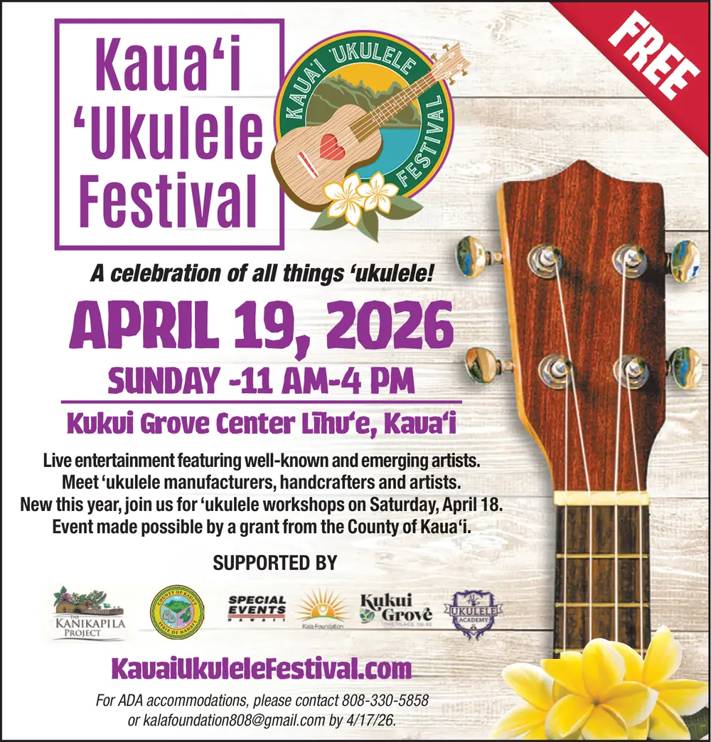 Kaua‘i ‘Ukulele Festival – Līhu‘e, HI Music Celebration