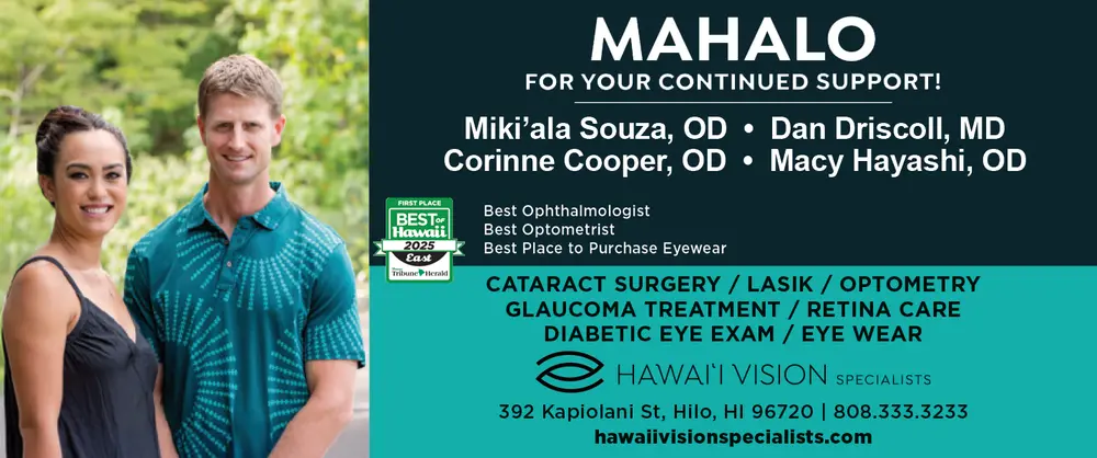 Hilo, HI’s Award-Winning Eye Care & Eyewear Center