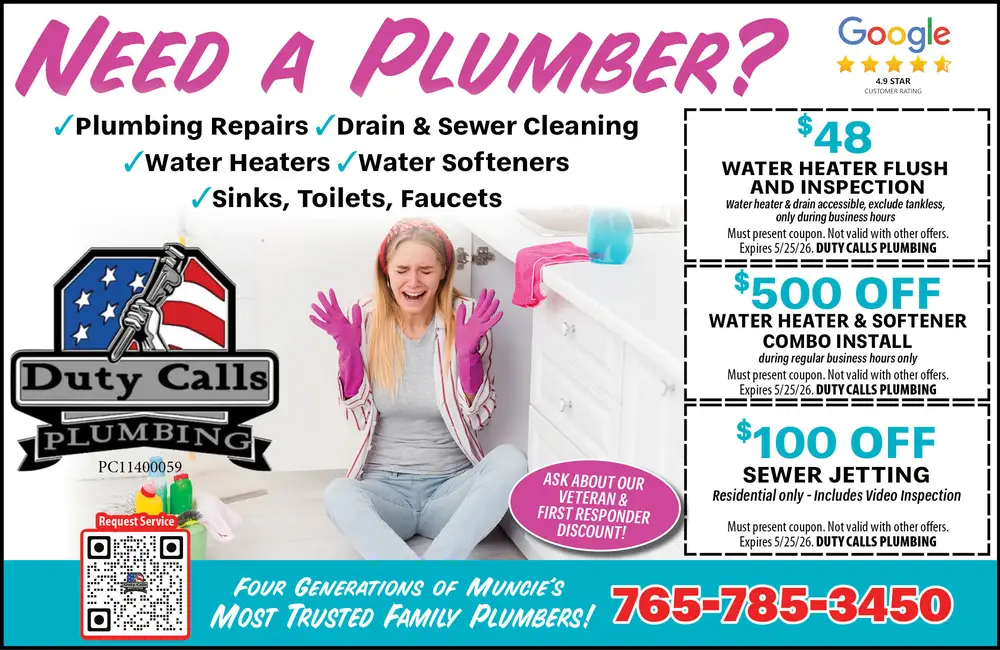 Your Trusted Plumber in Muncie, Indiana
