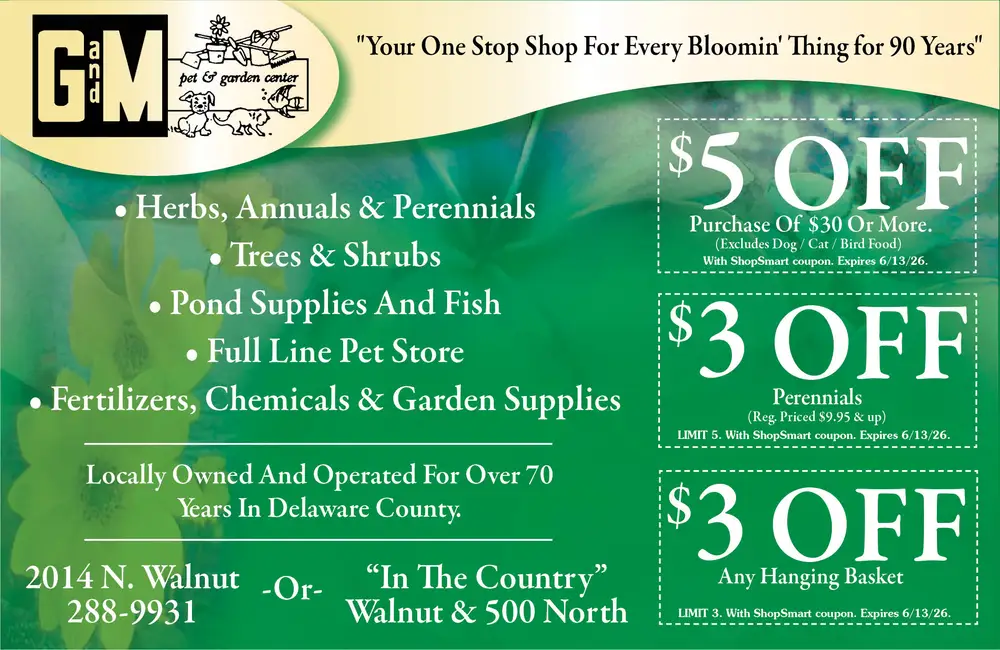 G&M Pet & Garden Center - Pet & Garden Supplies in Muncie, Indiana