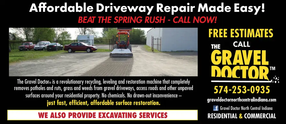 Driveway Repair & Excavating Services in North Central, Indiana