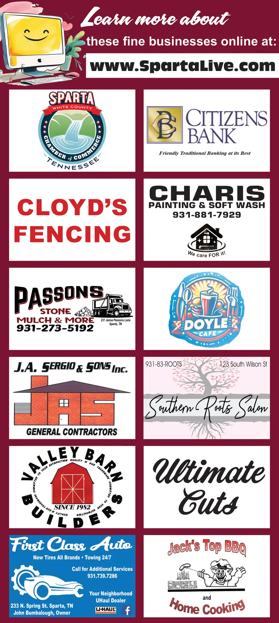 Your Local Business Directory – Sparta, TN