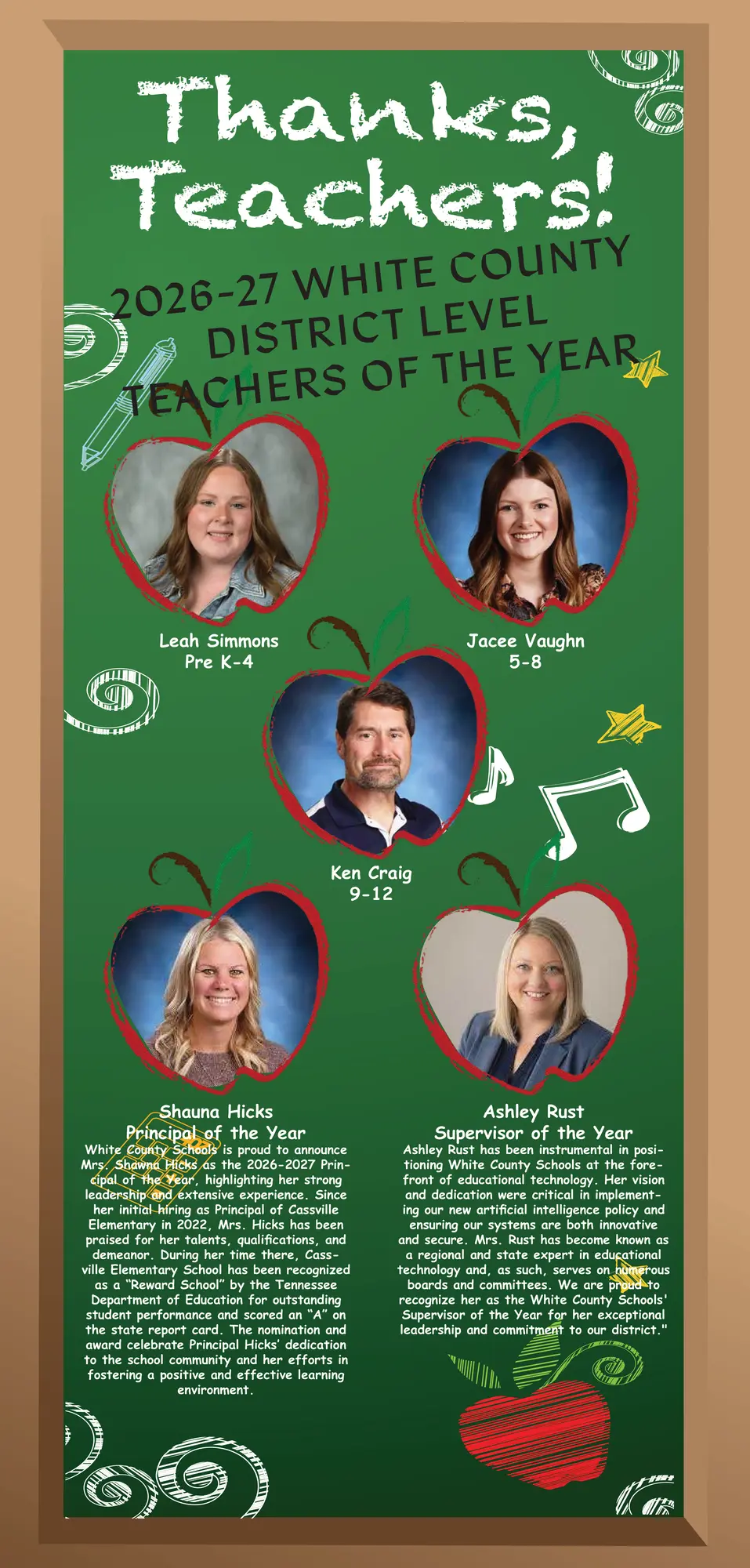 Discover Our Award-Winning Teachers in Sparta, TN