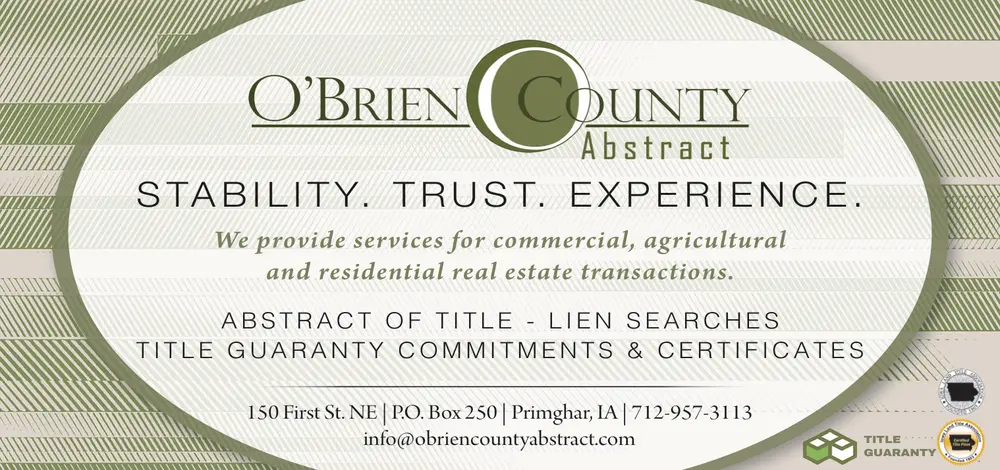 Title & Real Estate Services in Primghar, Iowa