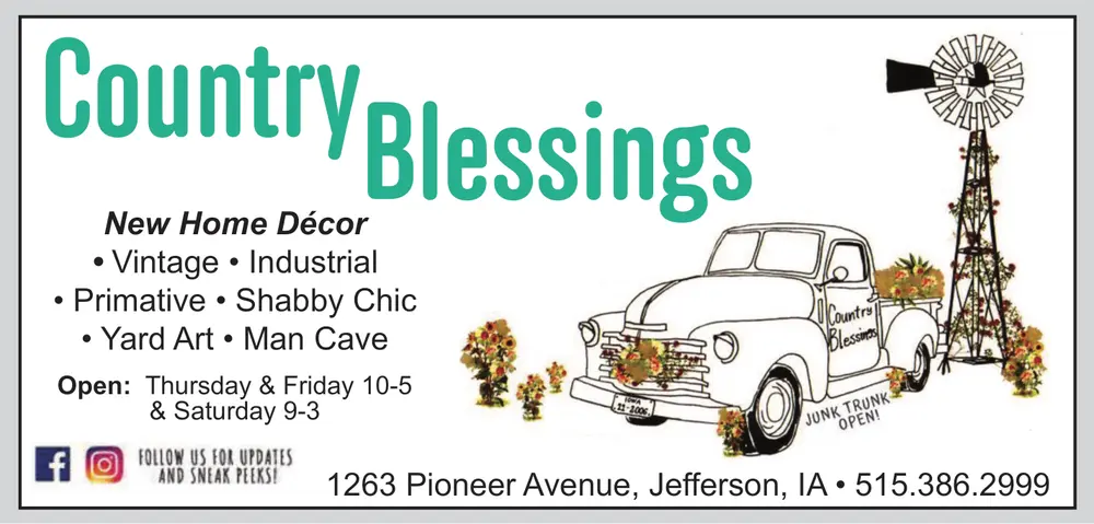Country Blessings – Home Decor & Gifts in Jefferson, IA