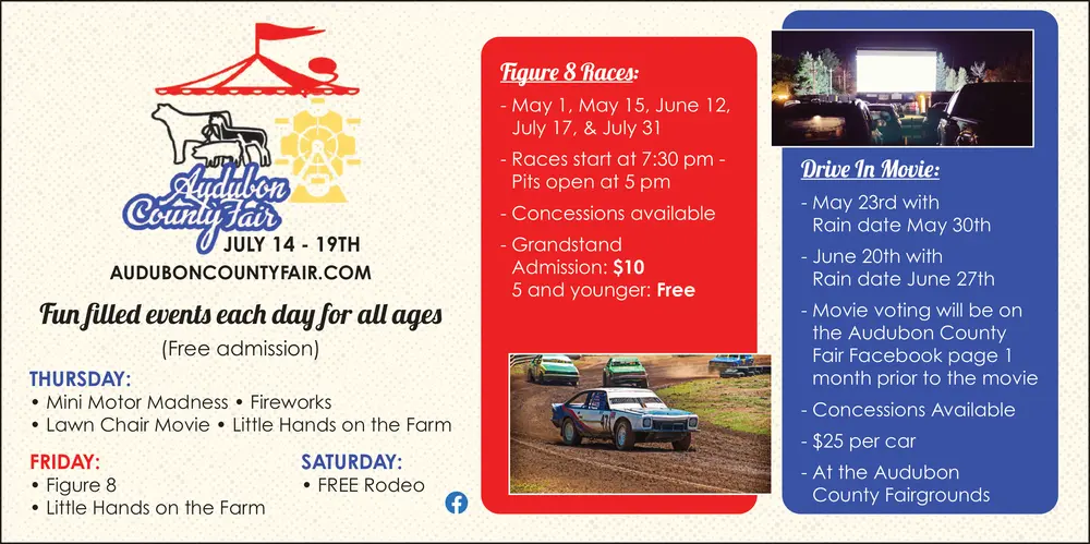 Audubon County Fair – Family Fun & Community Events in Audubon, Iowa