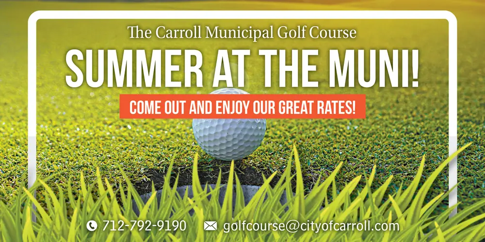 Golf in Carroll, Iowa – The Carroll Municipal Golf Course