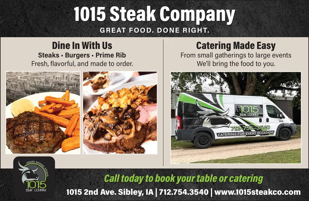 1015 Steak Company – Top Steakhouse in Sibley, IA