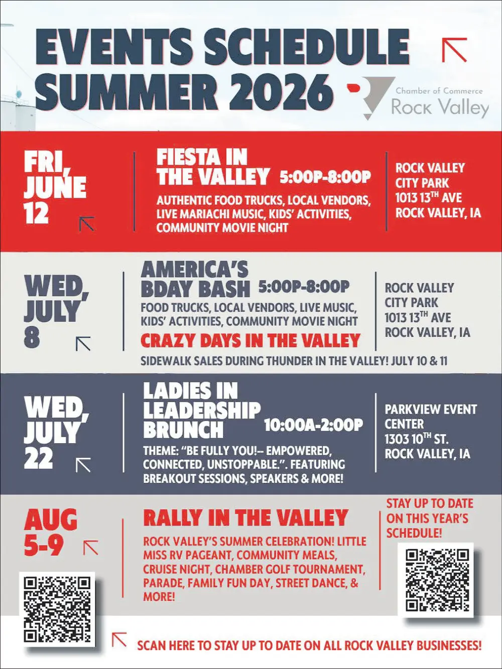 Rock Valley Chamber Events and Shopping – Rock Valley, IA