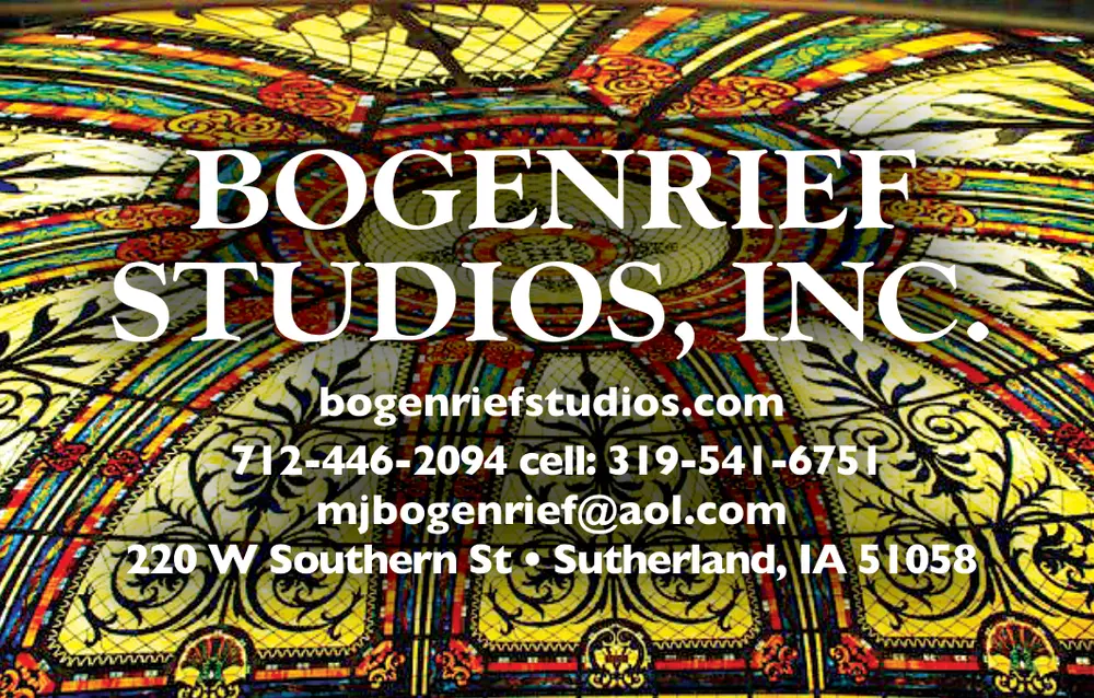 Custom Stained Glass – Bogenrief Studios in Sutherland, IA