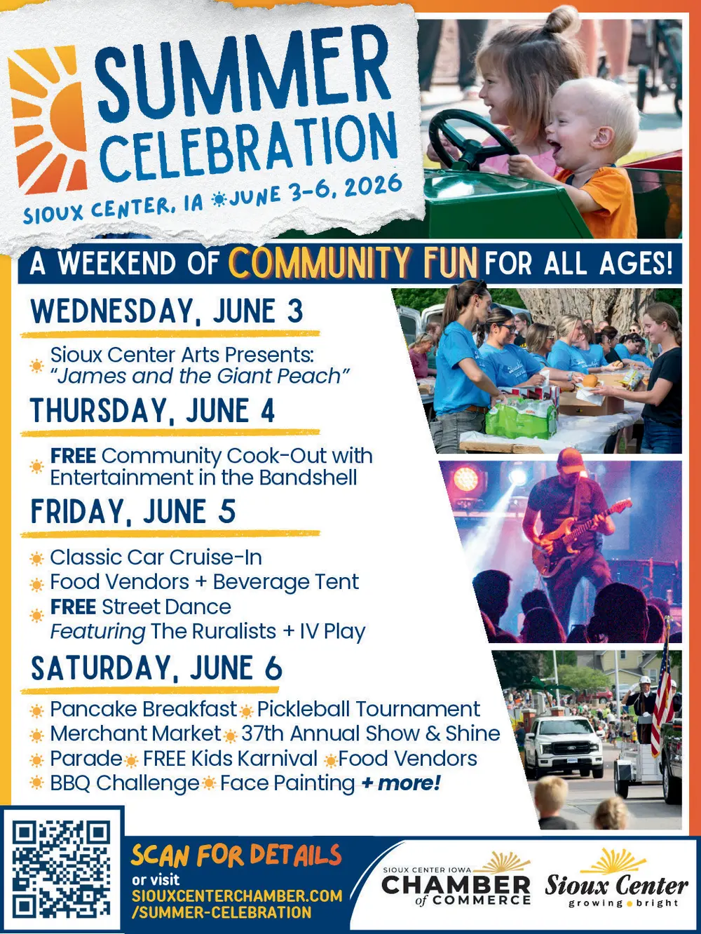Summer Celebration in Sioux Center, Iowa
