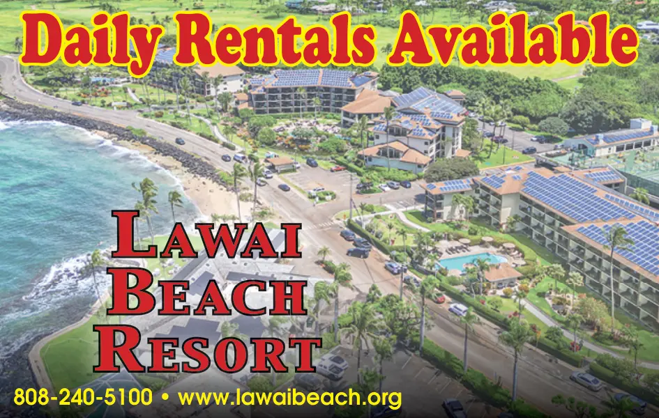 Lawai Beach Resort Daily Rentals – Kauai, HI