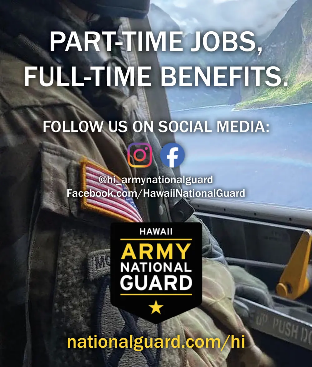 Hawaii Army National Guard Jobs – Part-Time Careers in Honolulu, HI
