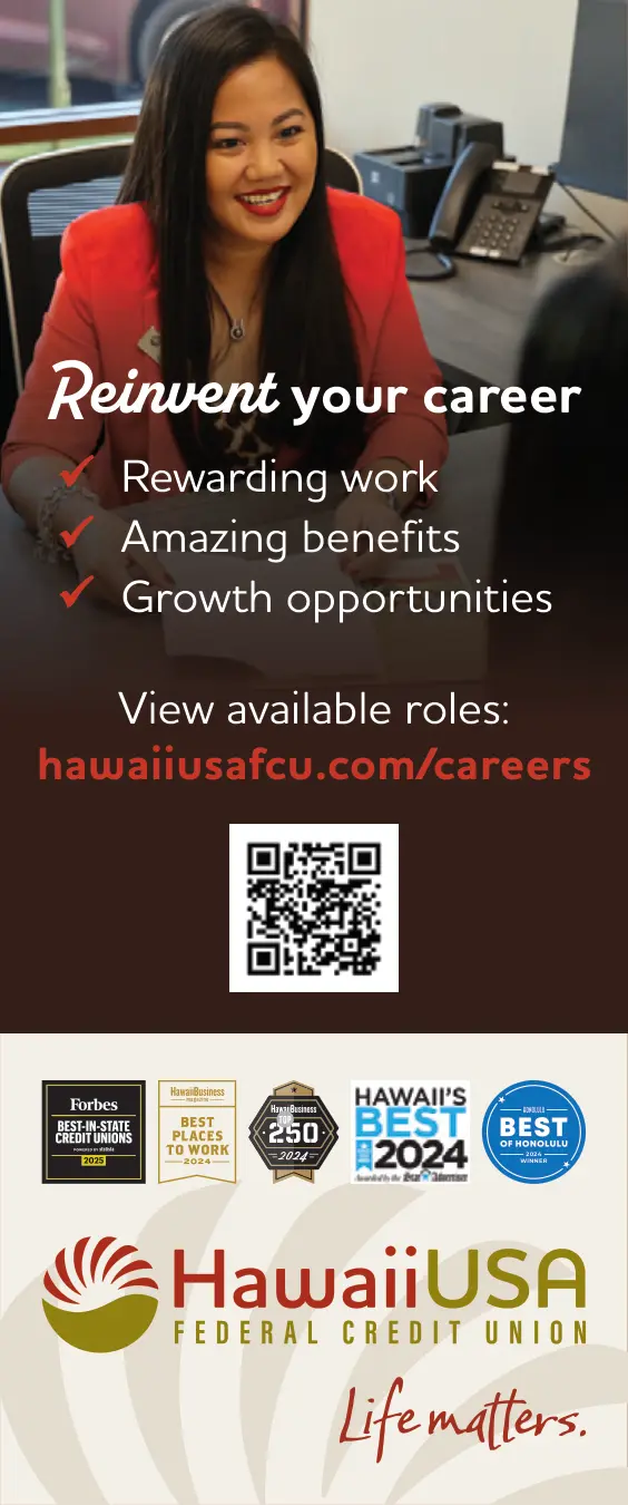 Join HawaiiUSA Federal Credit Union – Careers in Honolulu, HI