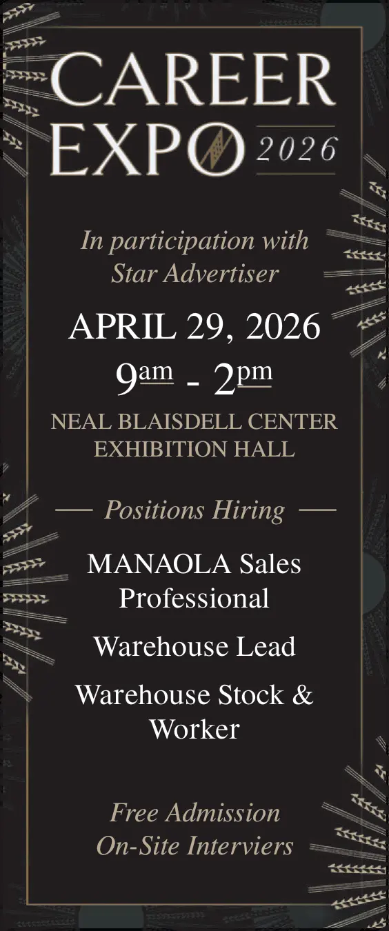 Career Expo 2026 Job Openings | Honolulu, HI