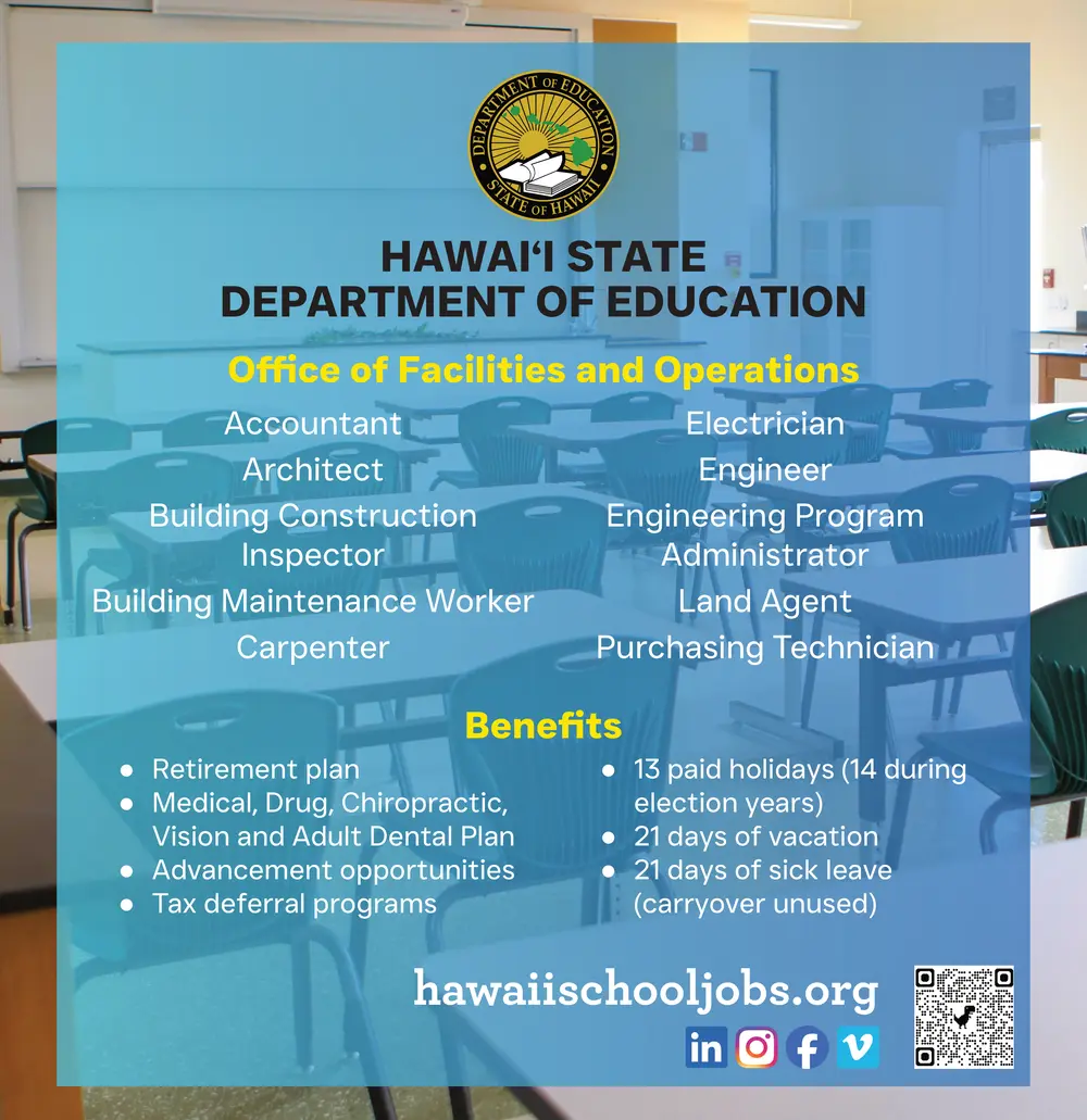 Facilities & Operations Careers – Honolulu, HI