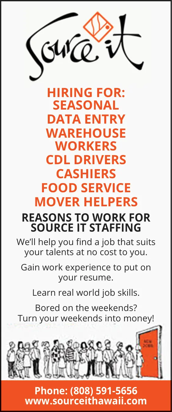 Seasonal and Warehouse Jobs in Honolulu, HI - Source It Staffing