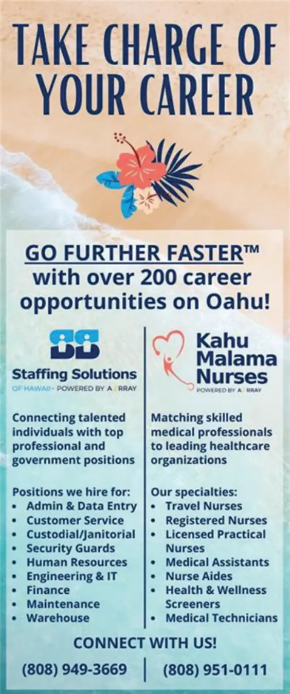 Now Hiring: Staffing and Nursing Jobs in Honolulu, HI