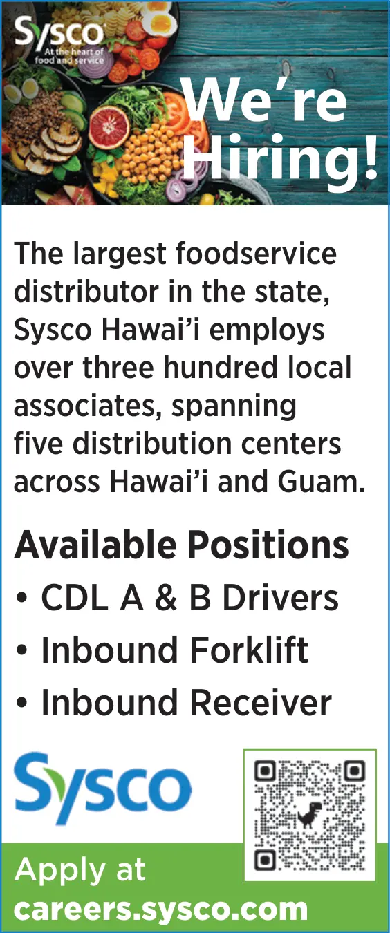 CDL Drivers & Warehouse Jobs in Honolulu, HI – Sysco Hawai‘i Careers