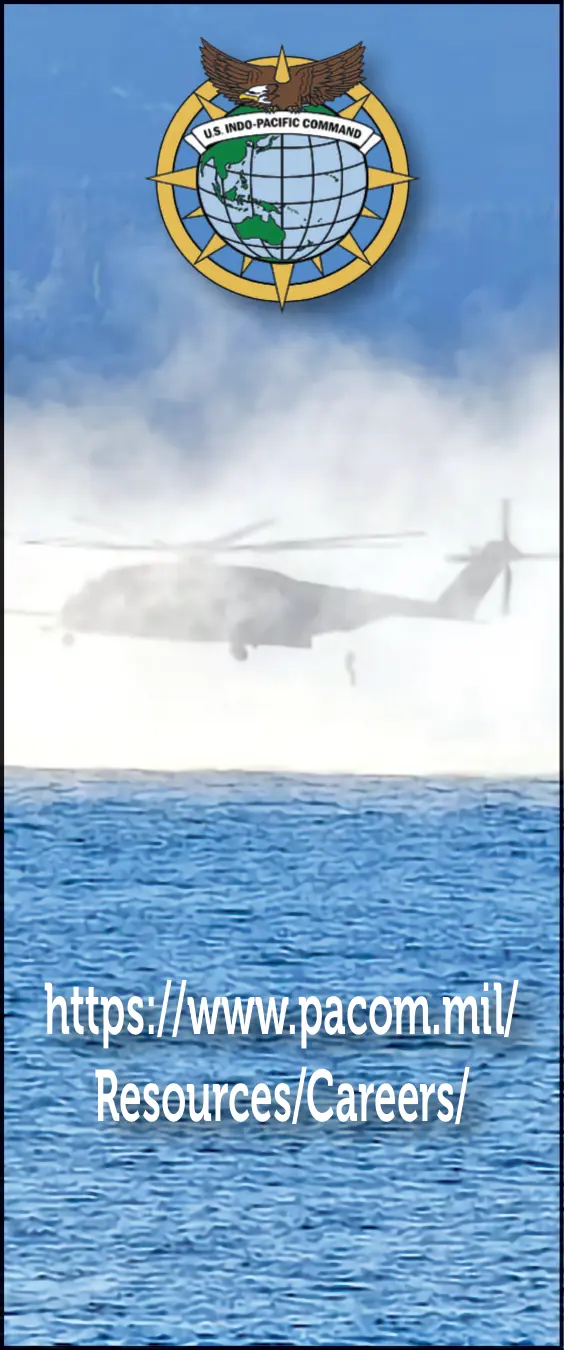 Career Opportunities at U.S. Indo-Pacific Command – Honolulu, HI