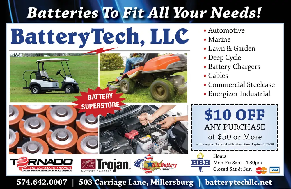 Your Battery Superstore in Millersburg, Indiana