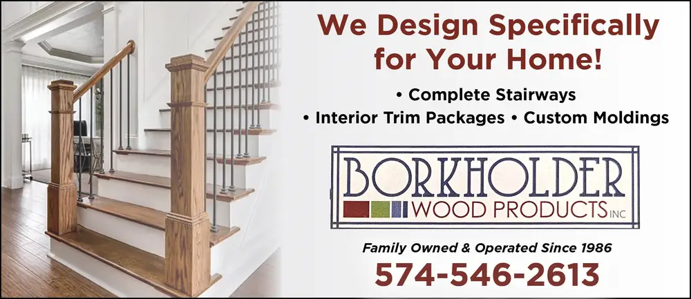 Custom Stairways & Wood Trim in Indiana | Borkholder Wood Products
