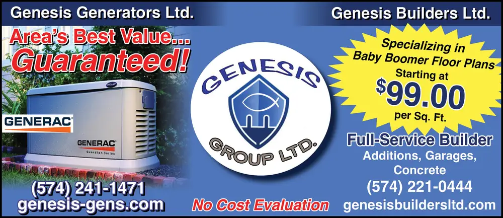 Generators & Builders in Indiana - Genesis Group Ltd.