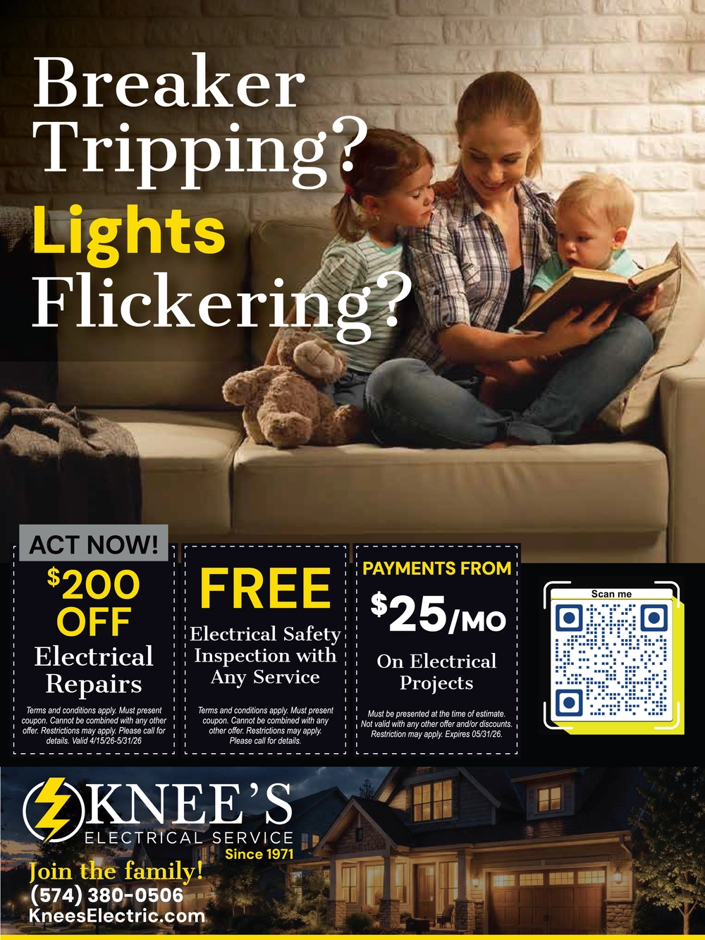 Trusted Electrical Service in Indiana – Knee's Electrical Service