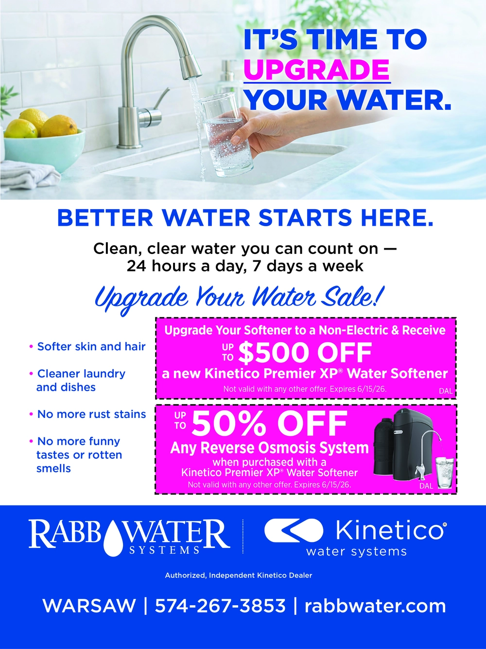 Top Water Solutions in Warsaw, Indiana | Rabb Water Systems
