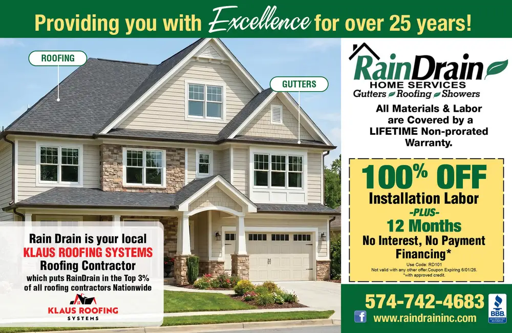 Rain Drain Home Services - Roofing & Gutters in Indiana