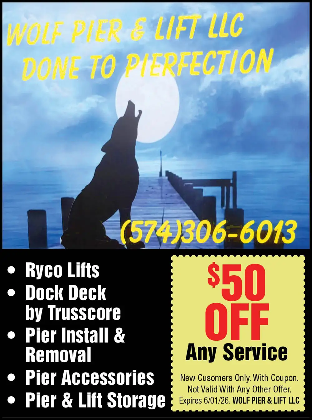 Indiana Pier and Lift Services – Wolf Pier & Lift LLC