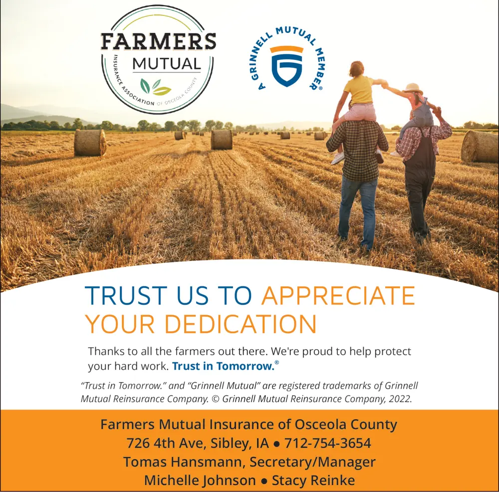 Farm & Home Insurance in Sibley, IA – Farmers Mutual Insurance