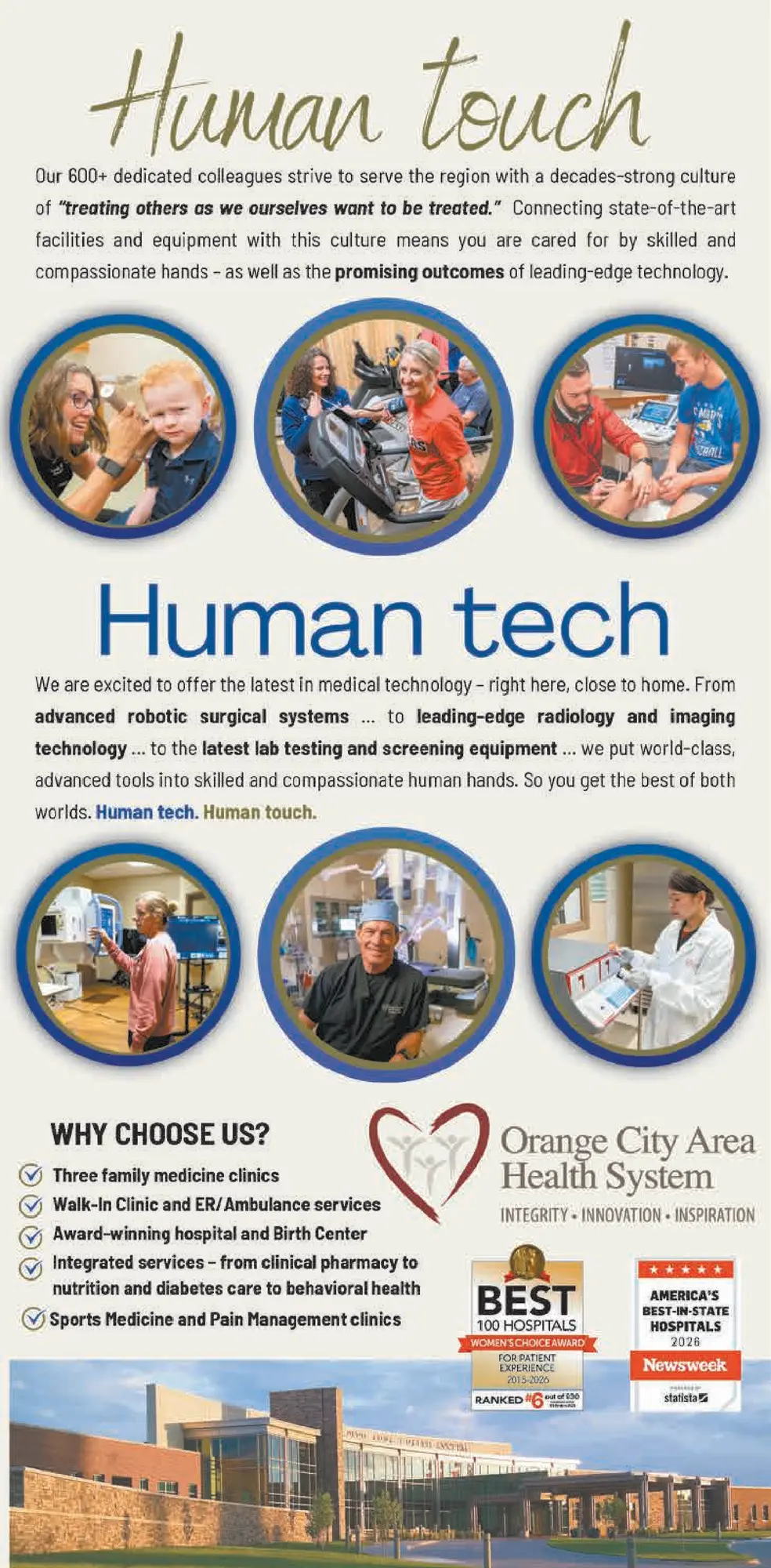 Orange City Area Health System – Advanced Healthcare in Orange City, Iowa