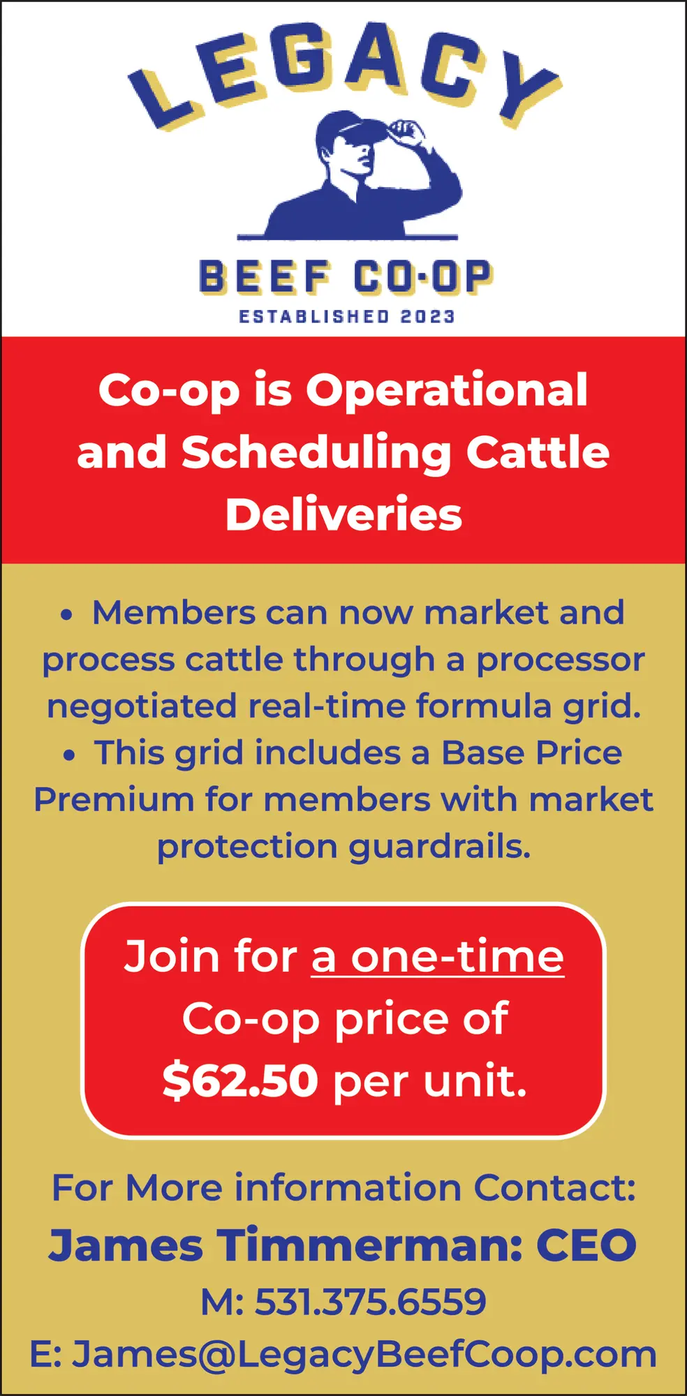 Legacy Beef Co-op – Serving Iowa Cattle Producers