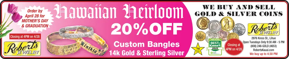 Roberts Jewelry – Custom Jewelry & Coin Shop in Lihue, HI
