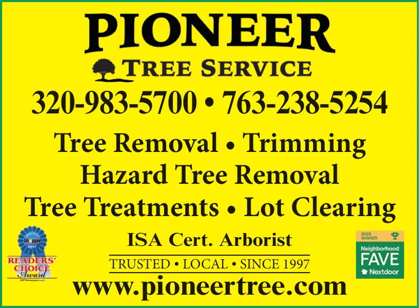 Expert Tree Removal & Trimming in Central Minnesota