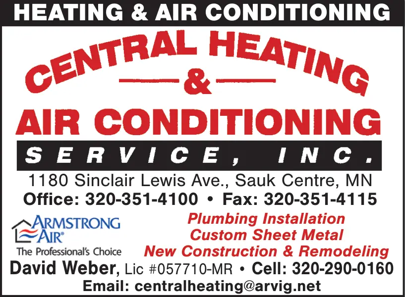 Heating & Air Conditioning Services in Sauk Centre, MN