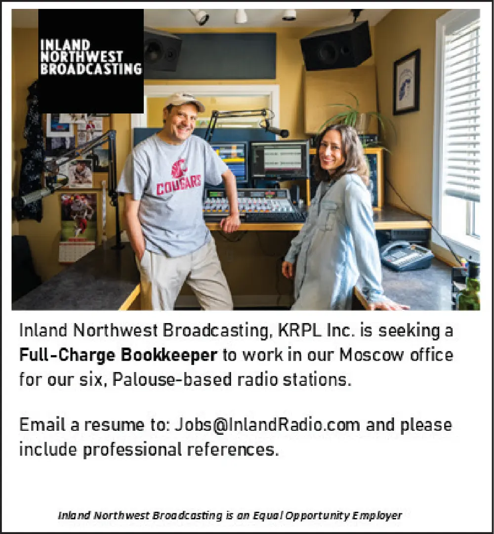 Full-Charge Bookkeeper Job Opportunity – Moscow, ID