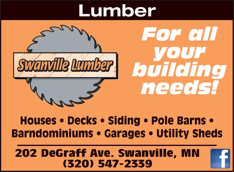 Lumber & Building Supplies in Swanville, MN