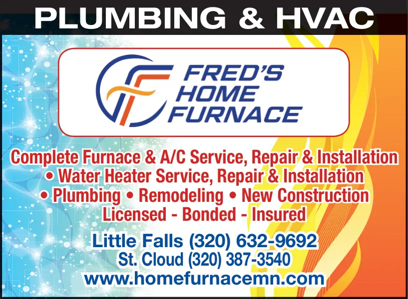 Furnace, A/C & Plumbing Services in Little Falls, MN