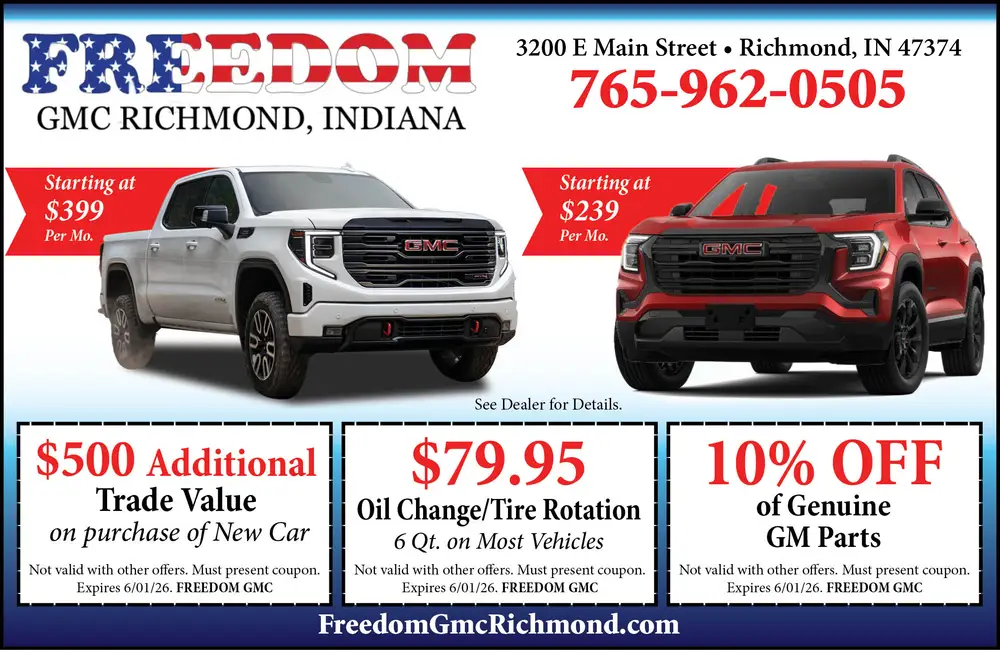 Freedom GMC – GMC Trucks & Auto Service in Richmond, IN
