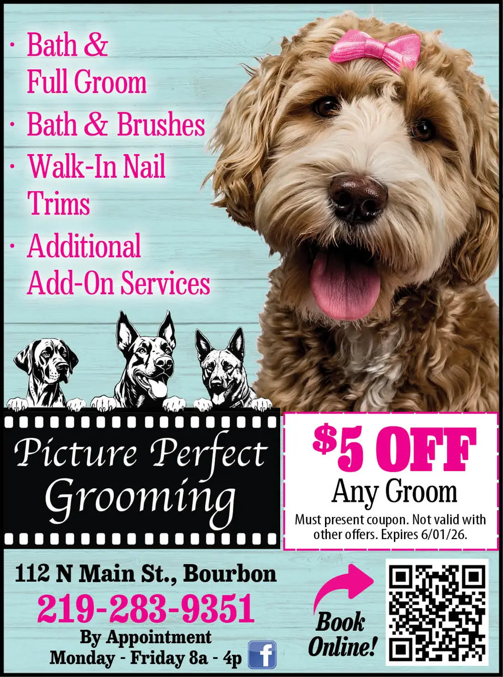 Picture Perfect Grooming – Professional Pet Grooming in Bourbon, Indiana