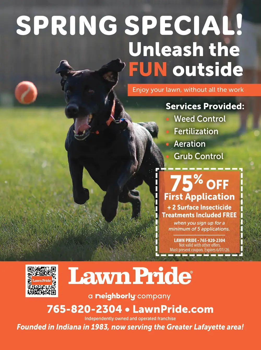 Professional Lawn Care & Weed Control in Lafayette, Indiana