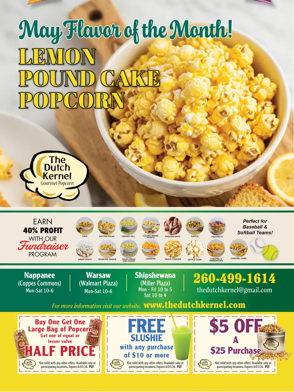 Gourmet Popcorn in Nappanee, Indiana – The Dutch Kernel