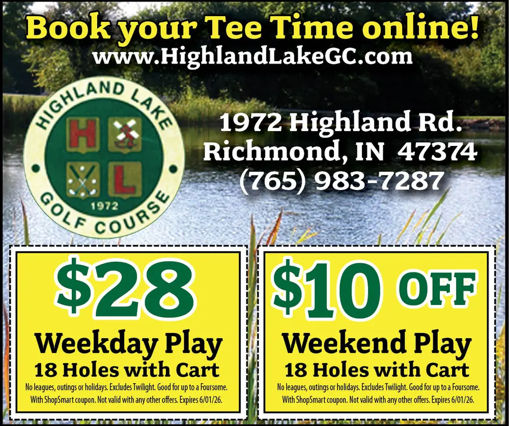 Highland Lake Golf Course – Premier Golfing in Richmond, IN