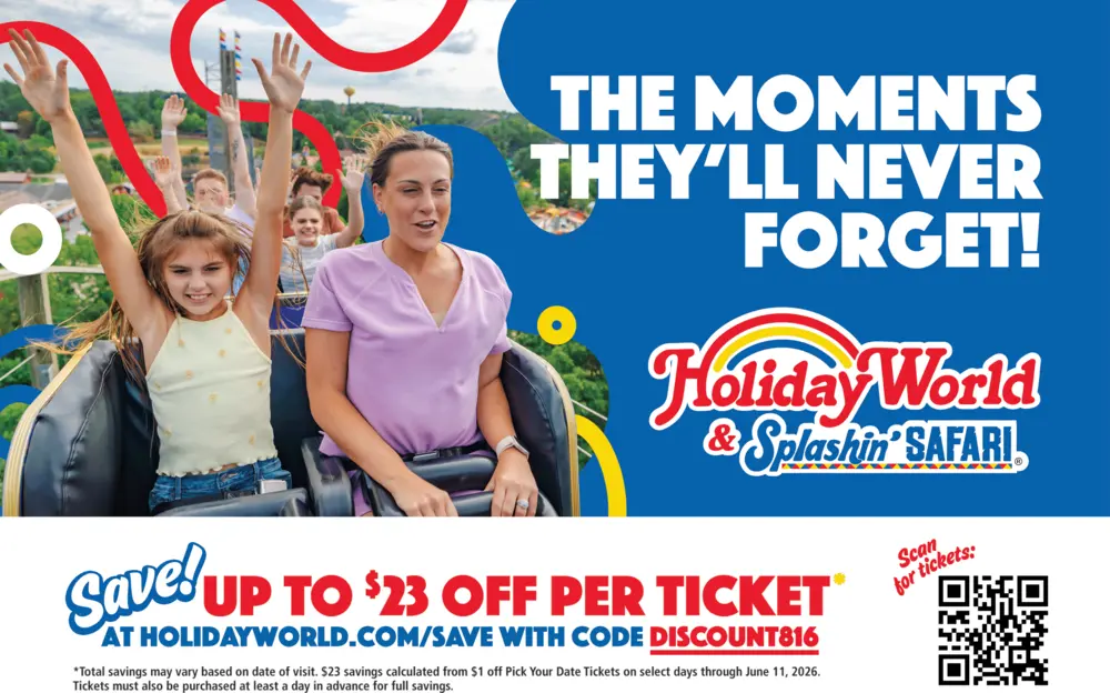 Holiday World & Splashin' Safari - Family Theme Park Fun in Santa Claus, Indiana