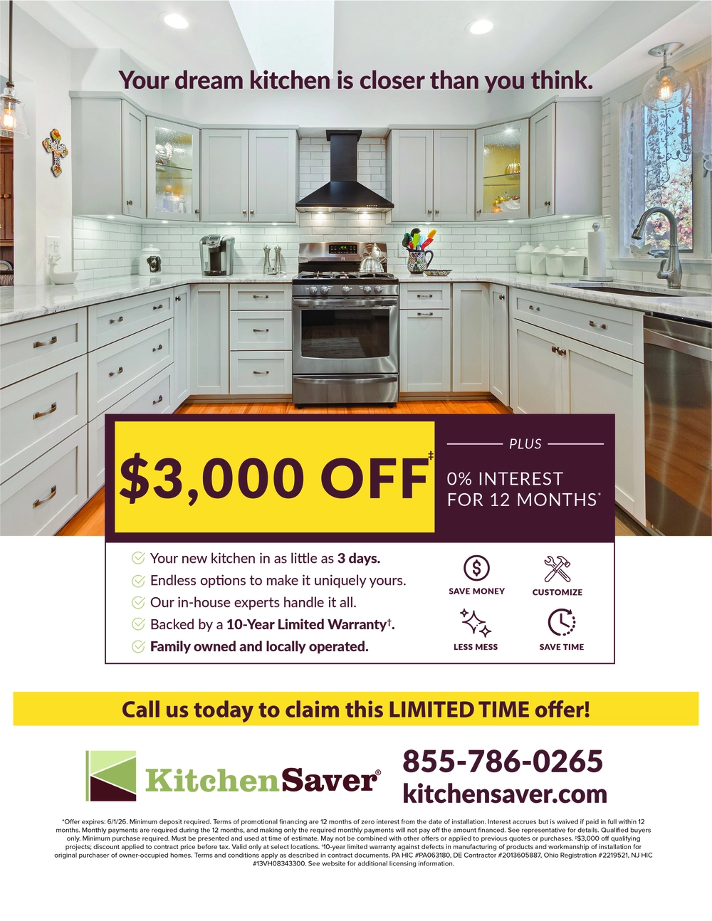 Kitchen Remodels and Cabinet Refacing in Indiana | Kitchen Saver