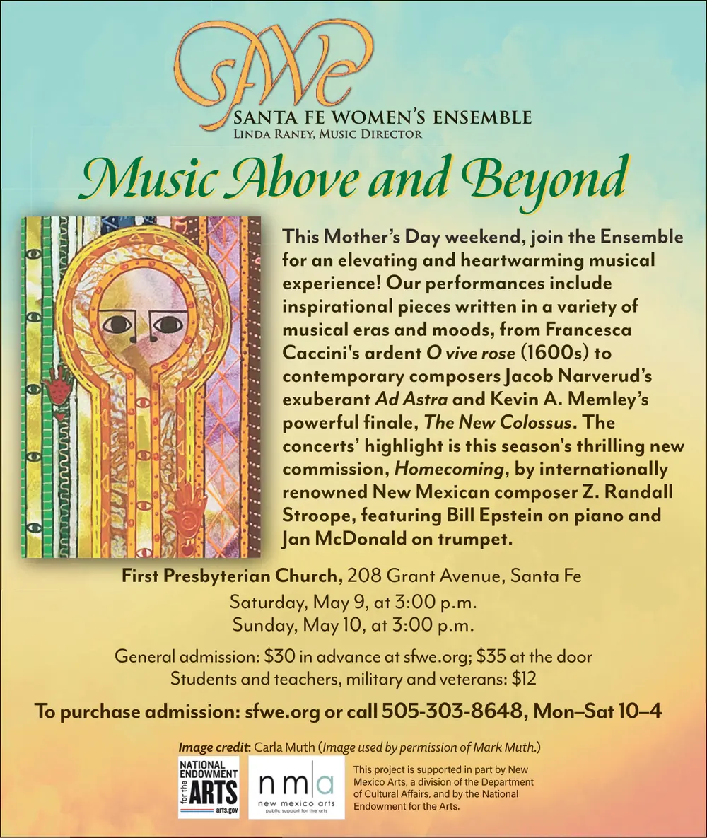 Women's Choral Music Concerts in Santa Fe, New Mexico