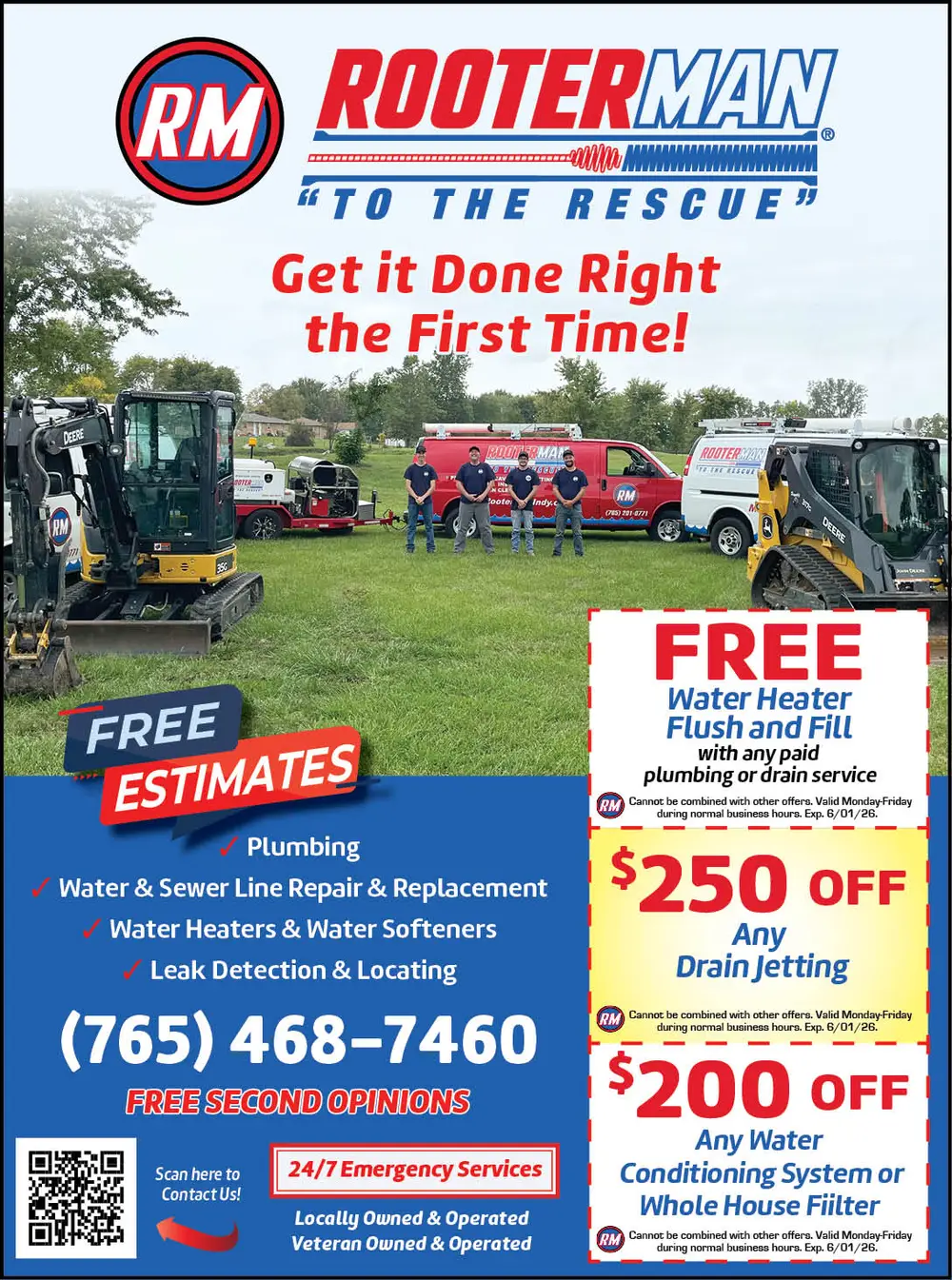 Indiana Plumbing and Sewer Service Experts