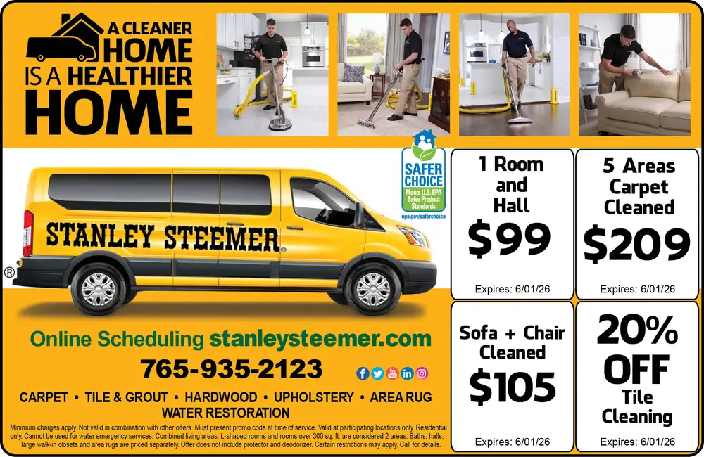 Professional Carpet & Floor Cleaning in Richmond, Indiana